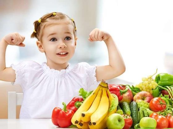 تعليم الاطفال الخضروات والفواكه