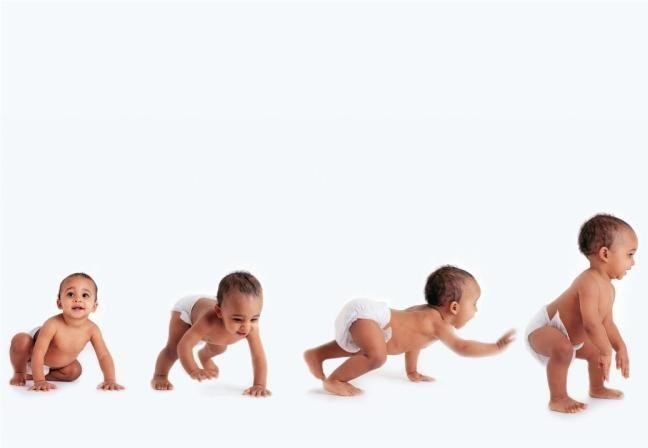 التطور الحركي للطفل