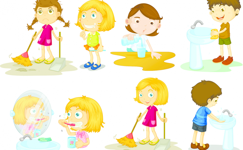 انشطة عن النظافة الشخصية للاطفال